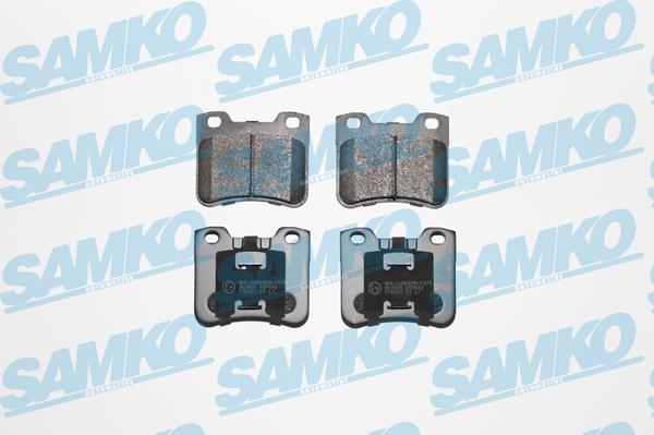 Samko 5SP643 - Zestaw klocków hamulcowych, hamulce tarczowe parts5.com