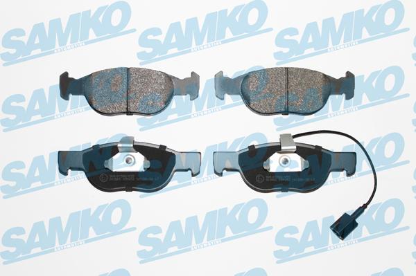 Samko 5SP652 - Sada brzdových destiček, kotoučová brzda parts5.com