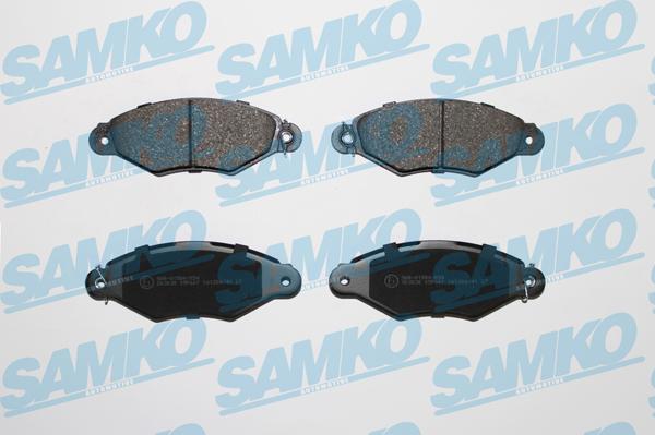 Samko 5SP661 - Fren balata seti, diskli fren parts5.com