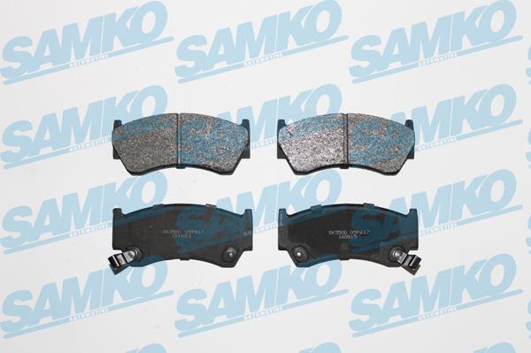 Samko 5SP617 - Set placute frana,frana disc parts5.com