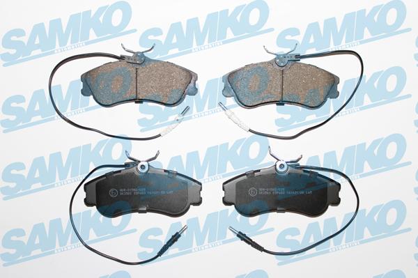 Samko 5SP683 - Fékbetétkészlet, tárcsafék parts5.com