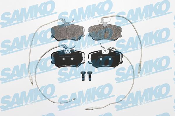 Samko 5SP636 - Fékbetétkészlet, tárcsafék parts5.com