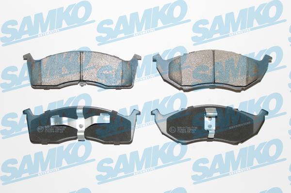 Samko 5SP629 - Set placute frana,frana disc parts5.com