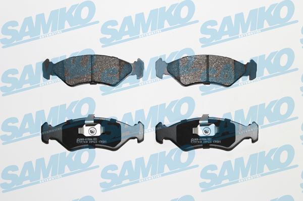 Samko 5SP625 - Set placute frana,frana disc parts5.com