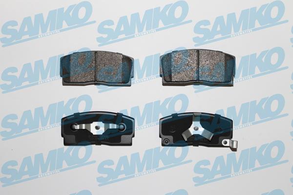 Samko 5SP055 - Komplet zavornih oblog, ploscne (kolutne) zavore parts5.com