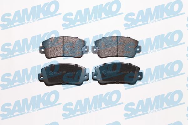 Samko 5SP006 - Sada brzdových destiček, kotoučová brzda parts5.com