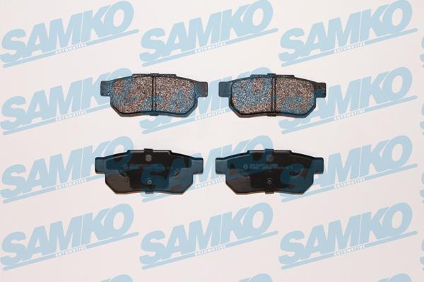 Samko 5SP072 - Jarrupala, levyjarru parts5.com