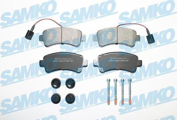 Samko 5SP1994 - Set placute frana,frana disc parts5.com