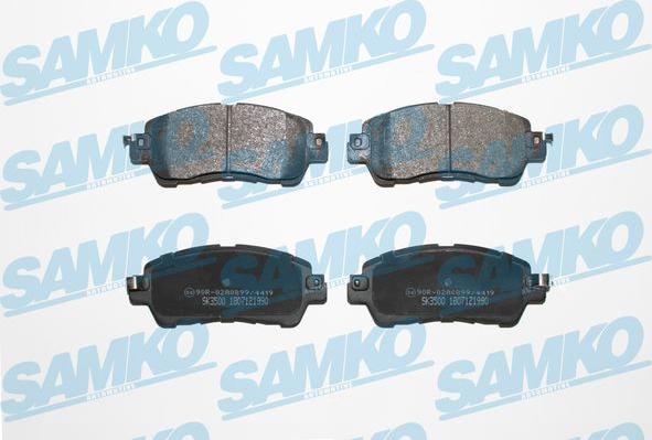 Samko 5SP1990 - Set placute frana,frana disc parts5.com