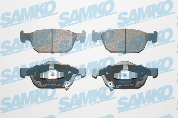 Samko 5SP1991 - Тормозные колодки, дисковые, комплект parts5.com