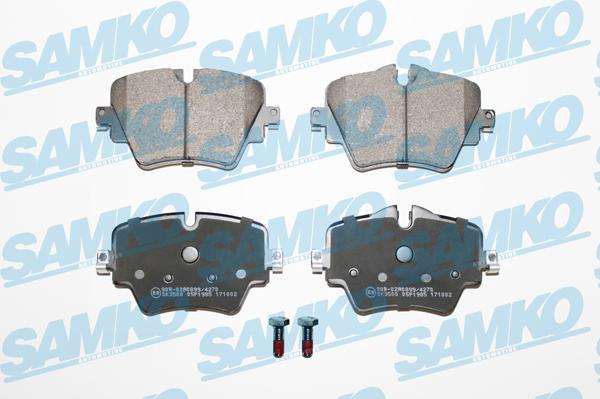 Samko 5SP1985 - Set placute frana,frana disc parts5.com