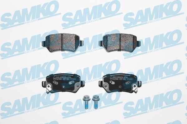 Samko 5SP1983 - Set placute frana,frana disc parts5.com