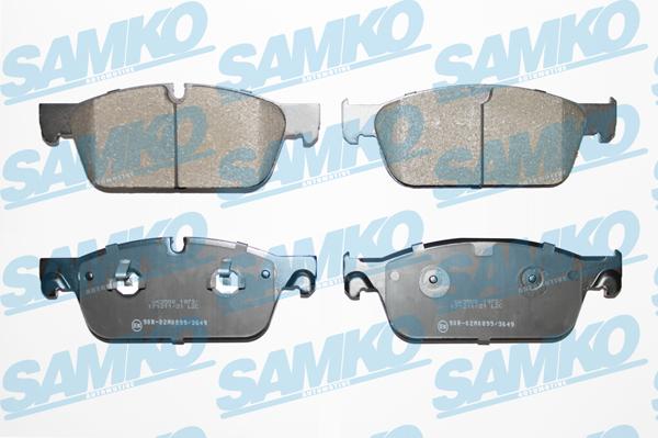 Samko 5SP1973 - Set placute frana,frana disc parts5.com