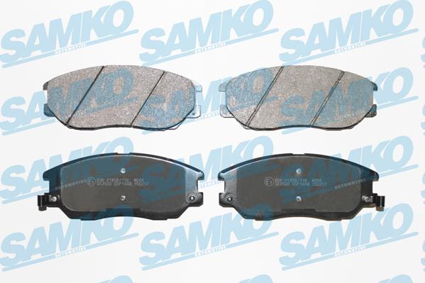 Samko 5SP1448 - Sada brzdových destiček, kotoučová brzda parts5.com