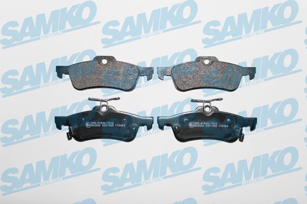 Samko 5SP1458 - Zestaw klocków hamulcowych, hamulce tarczowe parts5.com