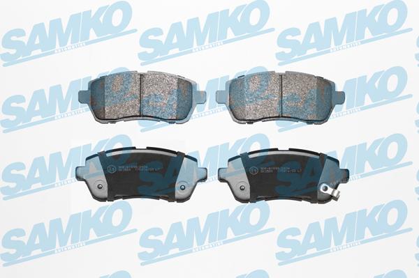 Samko 5SP1464 - Brake Pad Set, disc brake parts5.com