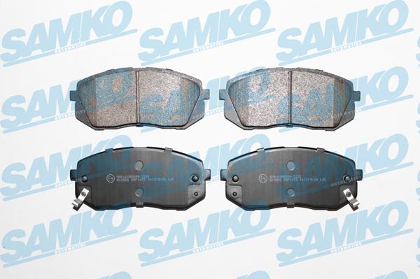 Samko 5SP1415 - Sada brzdových destiček, kotoučová brzda parts5.com