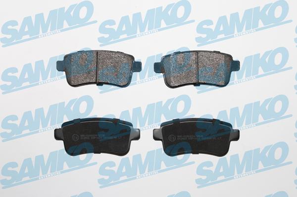 Samko 5SP1484 - Sada brzdových destiček, kotoučová brzda parts5.com