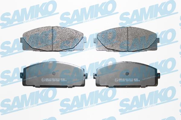 Samko 5SP1595 - Bremsbelagsatz, Scheibenbremse parts5.com