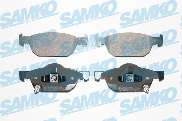 Samko 5SP1560 - Тормозные колодки, дисковые, комплект parts5.com