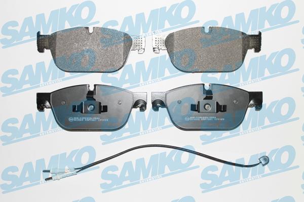 Samko 5SP1561A - Brake Pad Set, disc brake parts5.com