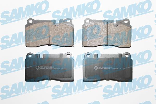 Samko 5SP1505 - Set placute frana,frana disc parts5.com