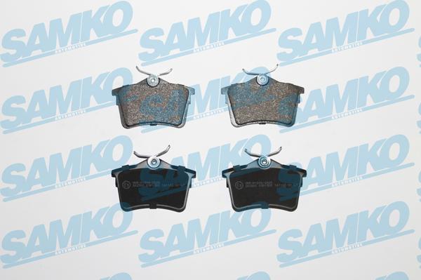 Samko 5SP1500 - Fékbetétkészlet, tárcsafék parts5.com