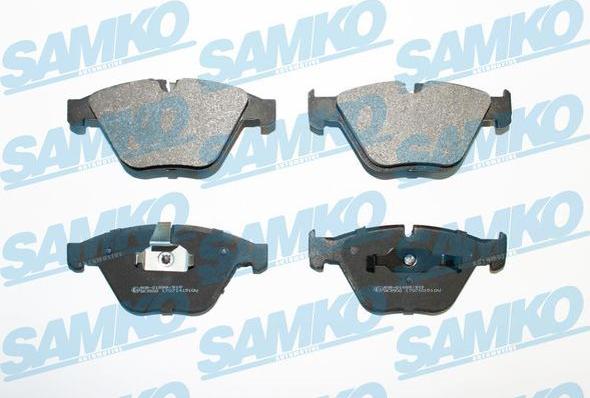 Samko 5SP1510 - Juego de pastillas de freno parts5.com