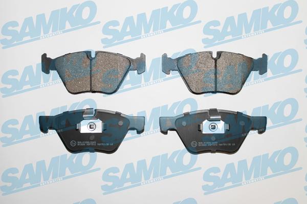 Samko 5SP1512 - Set placute frana,frana disc parts5.com