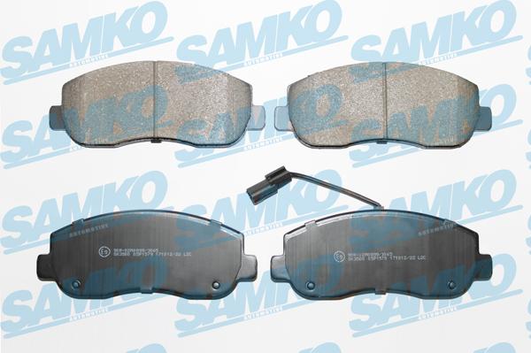 Samko 5SP1579 - Bremsbelagsatz, Scheibenbremse parts5.com