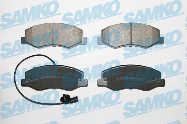 Samko 5SP1570 - Fren balata seti, diskli fren parts5.com