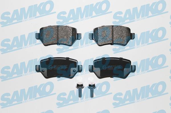 Samko 5SP1650 - Brake Pad Set, disc brake parts5.com