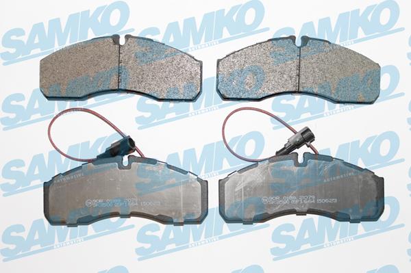 Samko 5SP1664 - Kit de plaquettes de frein, frein à disque parts5.com