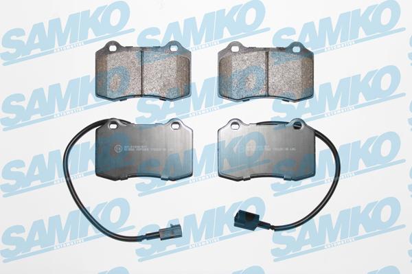 Samko 5SP1665 - Set placute frana,frana disc parts5.com