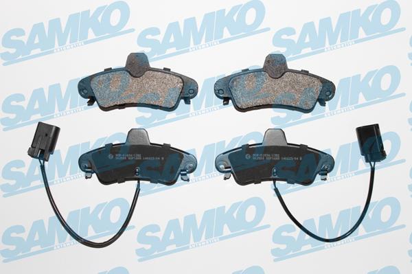 Samko 5SP1668 - Set placute frana,frana disc parts5.com