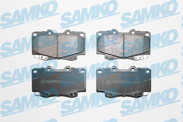 Samko 5SP1610 - Σετ τακάκια, δισκόφρενα parts5.com