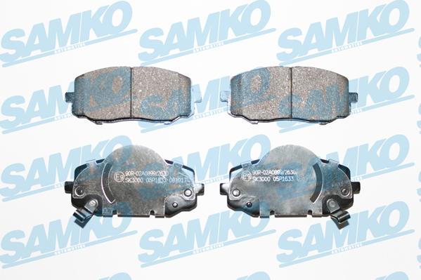 Samko 5SP1633 - Set placute frana,frana disc parts5.com