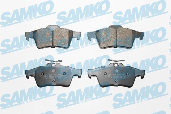 Samko 5SP1637 - Fékbetétkészlet, tárcsafék parts5.com