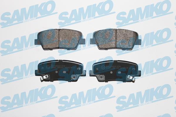 Samko 5SP1625 - Set placute frana,frana disc parts5.com