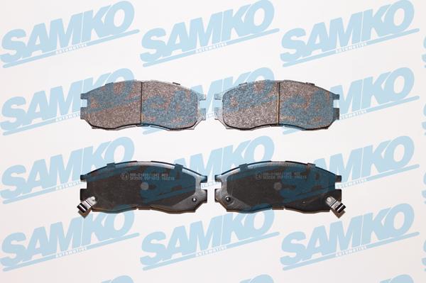 Samko 5SP1012 - Zestaw klocków hamulcowych, hamulce tarczowe parts5.com