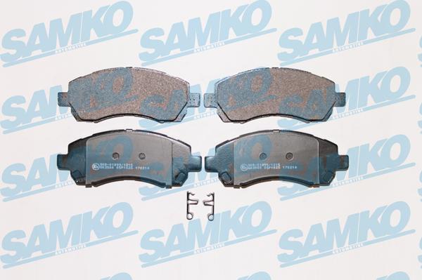 Samko 5SP1025 - Fékbetétkészlet, tárcsafék parts5.com