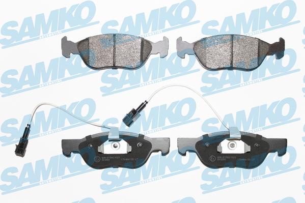 Samko 5SP1076 - Set placute frana,frana disc parts5.com