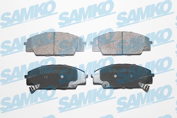 Samko 5SP1070 - Brake Pad Set, disc brake parts5.com