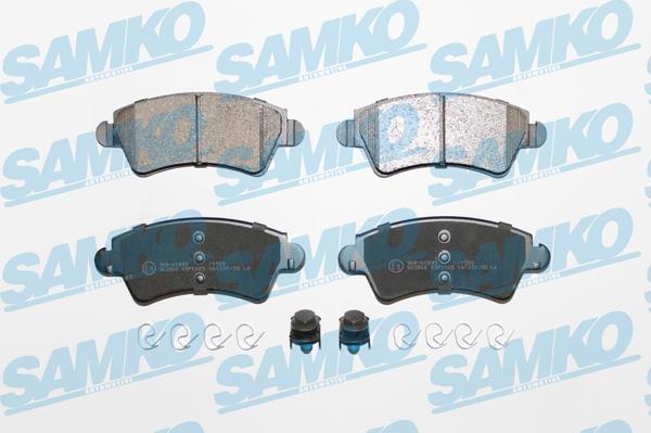 Samko 5SP1105 - Тормозные колодки, дисковые, комплект parts5.com