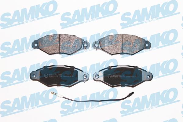 Samko 5SP1106 - Set placute frana,frana disc parts5.com