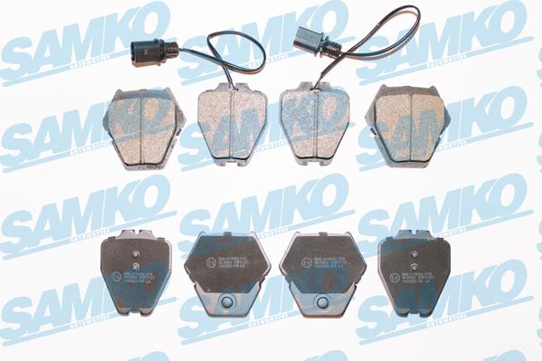 Samko 5SP1121 - Set placute frana,frana disc parts5.com