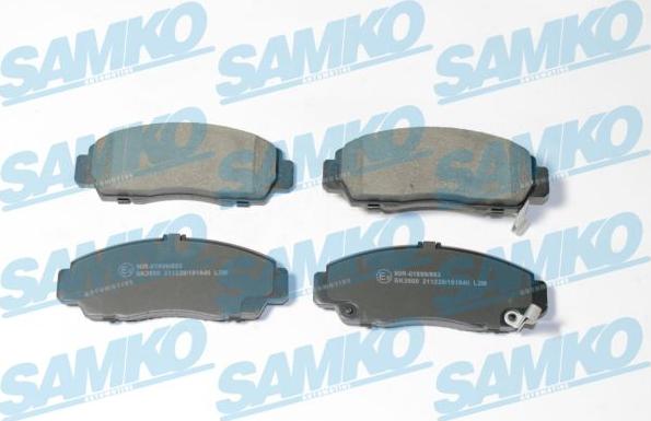 Samko 5SP1840 - Kit de plaquettes de frein, frein à disque parts5.com