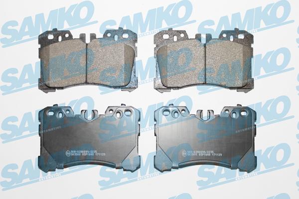 Samko 5SP1848 - Set placute frana,frana disc parts5.com