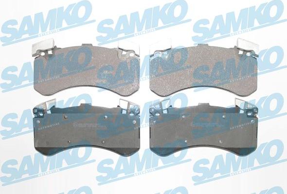 Samko 5SP1806 - Zestaw klocków hamulcowych, hamulce tarczowe parts5.com