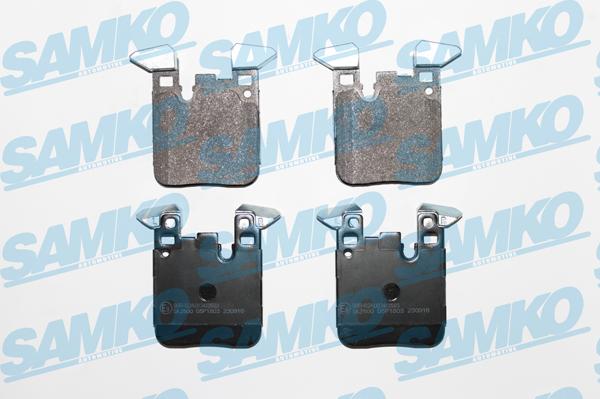 Samko 5SP1803 - Brake Pad Set, disc brake parts5.com